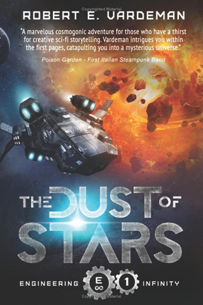 Book cover for The Dust of Stars by Robert E. Vardeman